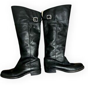 Coach Knee High Leather Boots "Joele"